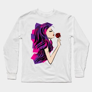 Simple Girl Long Sleeve T-Shirt